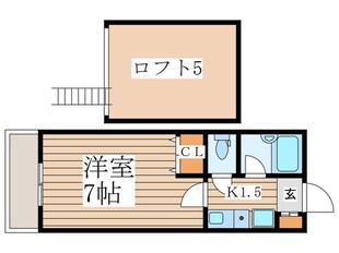 クレセントハイツSOUTH・PARTⅢの物件間取画像